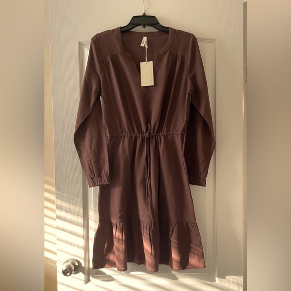 PACT 💯% organic cotton tiered dress - Picture 1 of 5